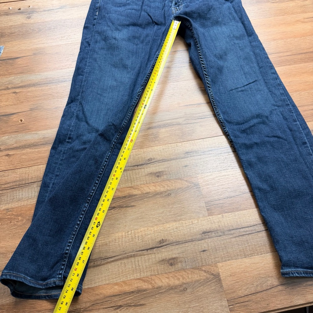 Banana Republic Men's 31W 30L Straight Athletic Jeans blue Cotton Denim - Picture 6 of 9